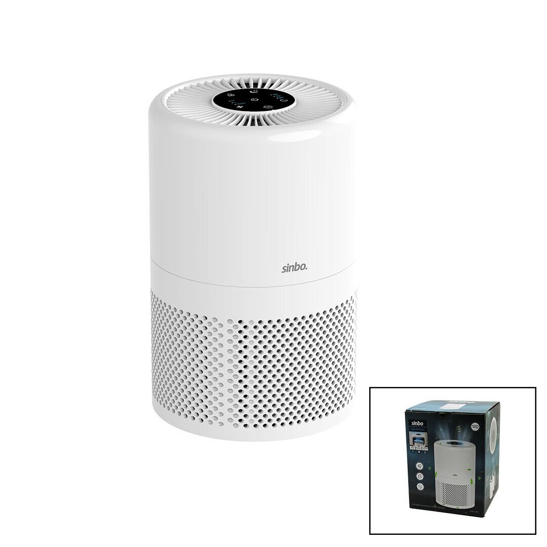 SİNBO SAP-5507 ( BEYAZ ) HAVA TEMİZLEME CİHAZI ( OTOMATİK FAN ) ( 3 KADEME FİLTRELEME ) ( LED AYDINLATMA ) ( SESSİZ UYKU MOD )*2