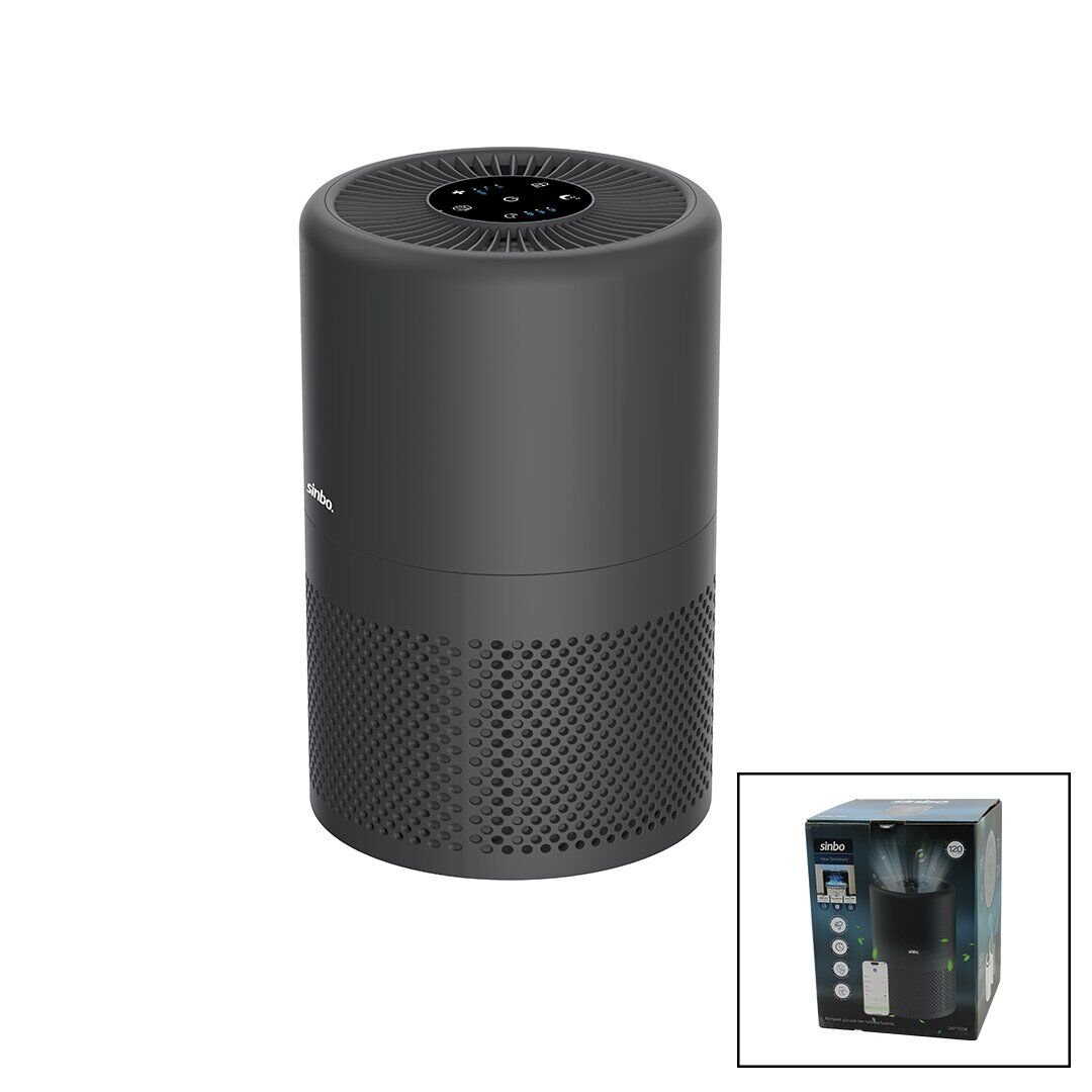 SİNBO SAP-5508 HAVA TEMİZLEME CİHAZI ( ANTRASİT GRİ ) ( 3 KADEME FİLTRELEME ) ( OTOMATİK FAN ) ( UV AYDINLATMA ) ( SESSİZ UYKU MOD ) ( WİFİ UZAKTAN KONTROL )*2