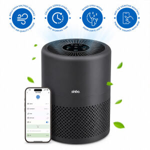 SİNBO SAP-5508 HAVA TEMİZLEME CİHAZI ( ANTRASİT GRİ ) ( 3 KADEME FİLTRELEME ) ( OTOMATİK FAN ) ( UV AYDINLATMA ) ( SESSİZ UYKU MOD ) ( WİFİ UZAKTAN KONTROL )*2