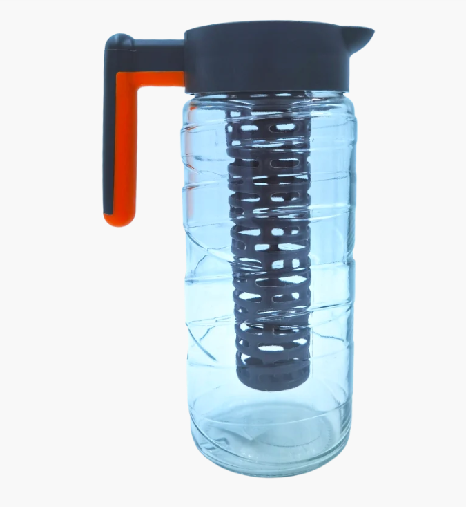 1,54 LT SARMAL ÇIZGILI INFUSERLI SÜRAHI-KOMBIN RENKLI *6