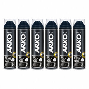 ARKO MEN ( SİYAH ) TRAŞ KÖPÜK ( 200ML )*6X4