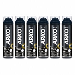 ARKO MEN ( SİYAH ) TRAŞ KÖPÜK ( 200ML )*6X4