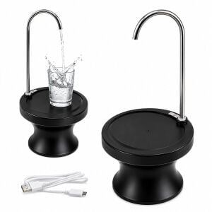 NEROX NRX-4337 ( USB ŞARJLI & OTOMATİK ) DAMACANA SU POMPASI  & STAND ( 360° BAŞLIK )*12