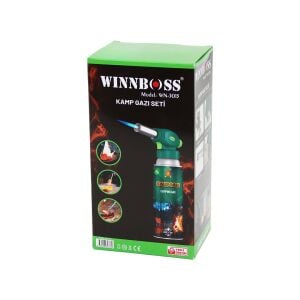 WINNBOSS WN-3013 ( 2PCS ) PROFESYONEL PÜRMÜZ SETİ ( PÜRMÜZ TORCH ÇAKMAK BAŞLIK + KAMP GAZI ) ( 400ML )*48