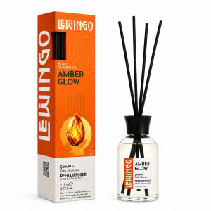 LEWİNGO ( 110ML ) ( AMBER GLOW ) BAMBU ORTAM KOKUSU ( CAM ŞİŞE )*24=K
