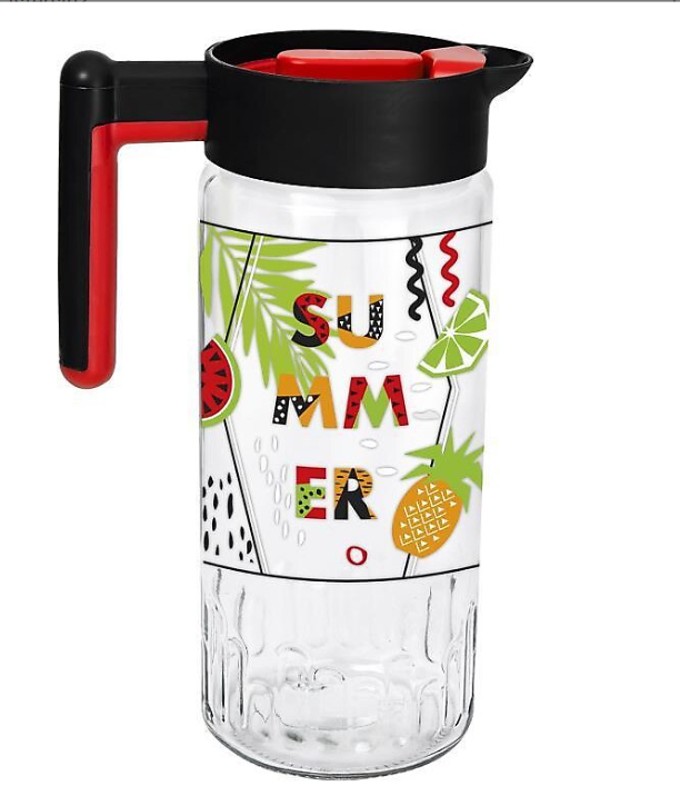 1.46 LT DESENLİ CAM SÜRAHİ - SUMMER *6