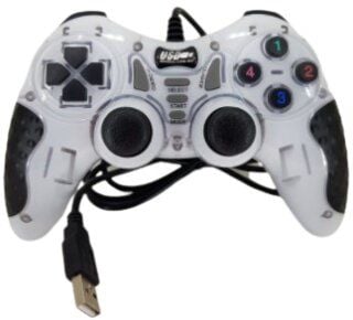 PLATOON PL-2585 ( YARASA MODELİ ) ANALOG OYUN KOLU USB 2.0 DOUBLE SHOCK*40