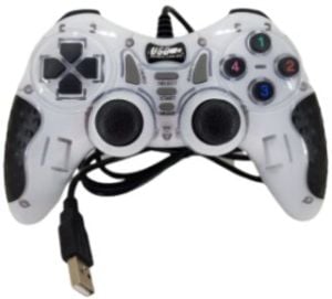 PLATOON PL-2585 ( YARASA MODELİ ) ANALOG OYUN KOLU USB 2.0 DOUBLE SHOCK*40