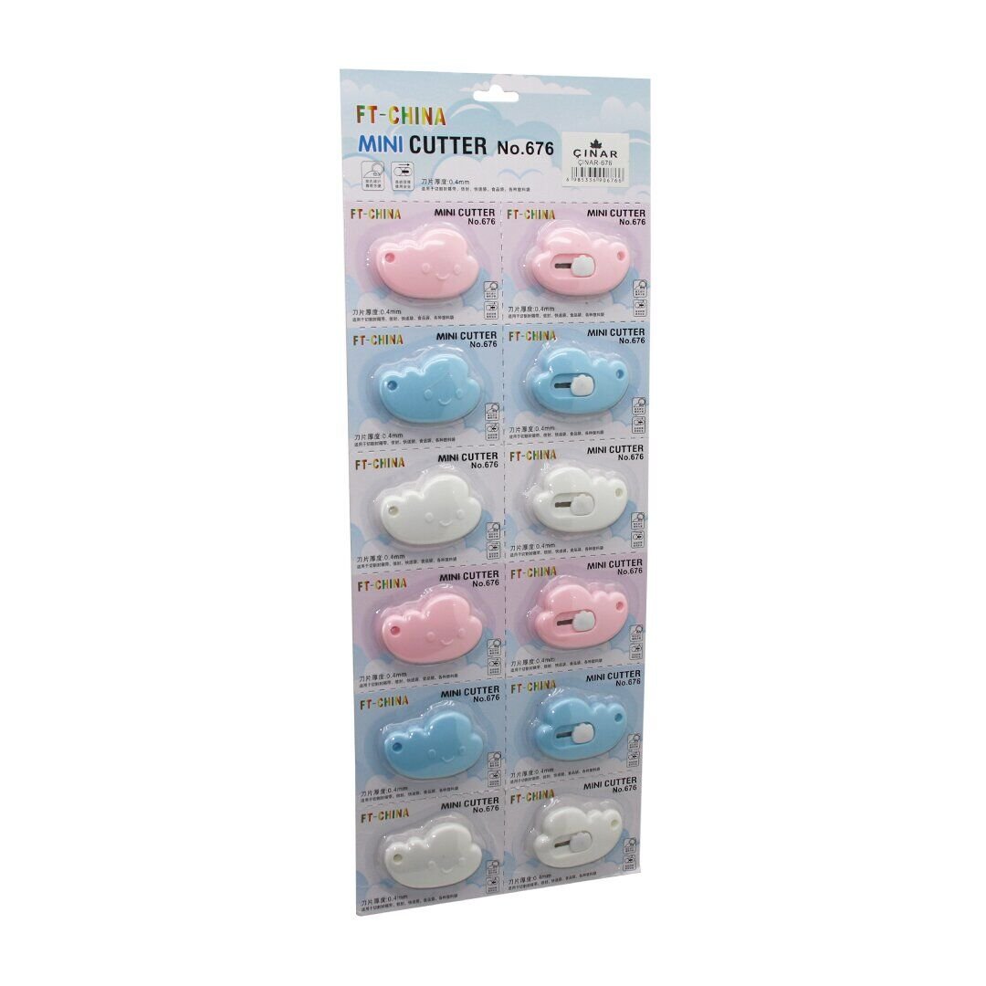 FT CHINA ÇINAR-676 ( BULUT MODEL ) ( MİNİ ) ( CEP & ÇANTA ) FALÇATA & MAKET BIÇAK*12X60