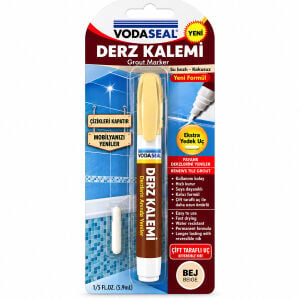 VODASEAL DRK-004 ( BEJ )  DERZ KALEMİ ( SU BAZLI & KOKUSUZ ) ( YEDEK UÇ )*10X1