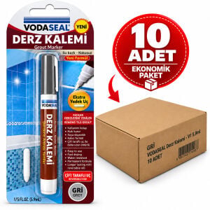 VODASEAL DRK-003 ( GRİ ) DERZ KALEMİ ( SU BAZLI & KOKUSUZ ) ( YEDEK UÇ )*10X1