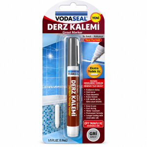 VODASEAL DRK-003 ( GRİ ) DERZ KALEMİ ( SU BAZLI & KOKUSUZ ) ( YEDEK UÇ )*10X1