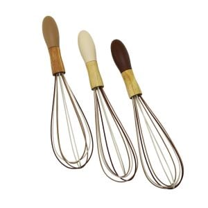 PABLITO HOME PBT-173 ( NO-12'' ) ( SİLİKON ) ÇIRPICI ( AHŞAP BAMBU & PLASTİK SAPLI )*12X24