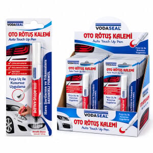 VODASEAL OTOMW ( METALİK BEYAZ ) OTO RÖTUŞ KALEM ( FIRÇA UÇ ) ( 5ML )*12X1