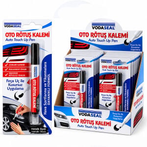 VODASEAL OTOMB ( METALİK SİYAH ) OTO RÖTUŞ KALEM ( FIRÇA UÇ ) ( 5ML )*12X1