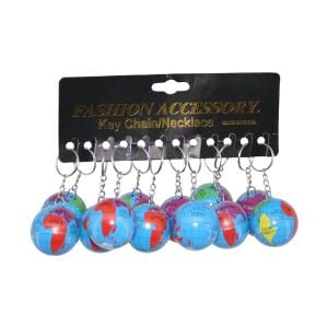 ÇINAR-2132-5 FASHION ACCESSORY DÜNYA ANAHTARLIK*12X100