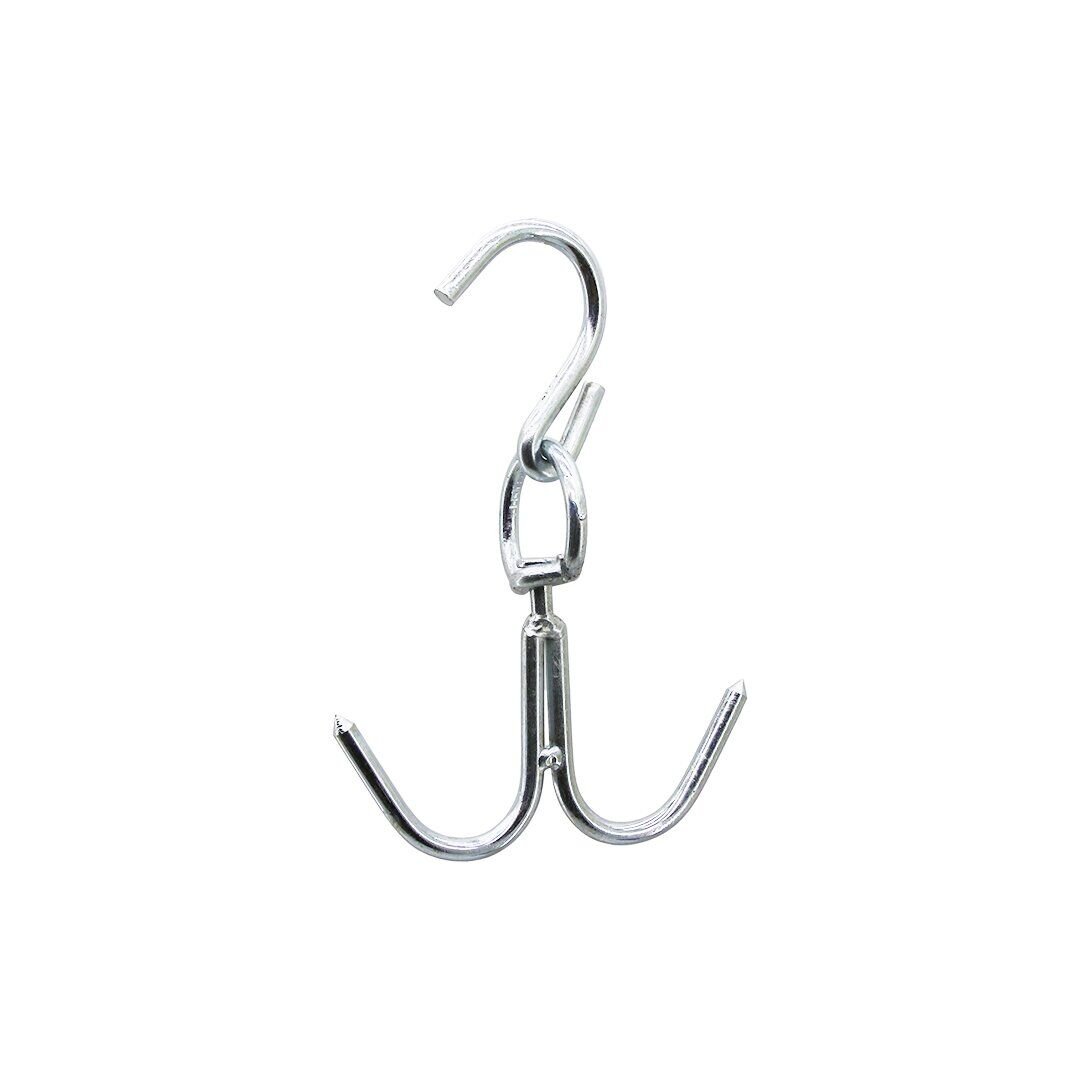 BAŞ ZİNCİR ( 8MM ) ( KÜÇÜK ) ( W ) KASAP KURBAN ÇENGEL KANCA*25X5