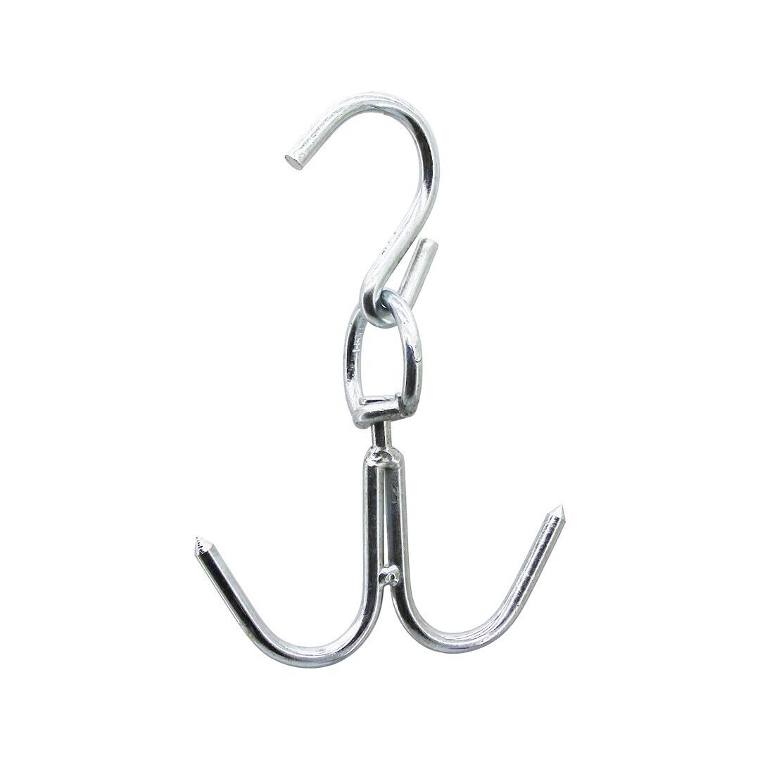 BAŞ ZİNCİR ( 10MM ) ( BÜYÜK ) ( W ) KASAP KURBAN ÇENGEL KANCA*20X5