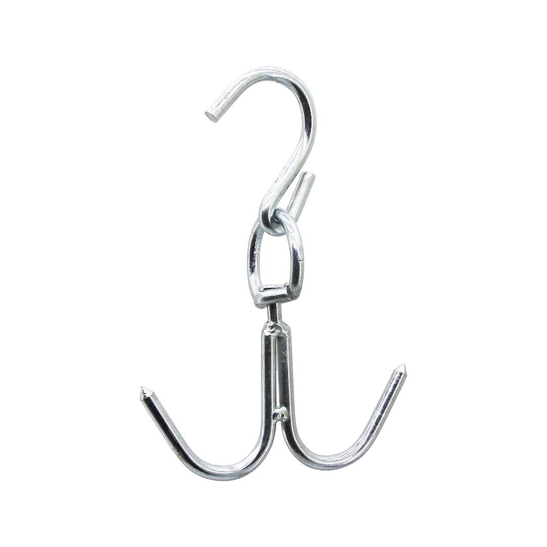 BAŞ ZİNCİR ( 10MM ) ( BÜYÜK ) ( W ) KASAP KURBAN ÇENGEL KANCA*20X5