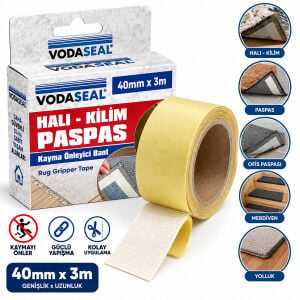 VODASEAL HKB- 03 HALI & KİLİM & PASPAS KAYDIRMAZ BANT ( 40MMX3M )*108