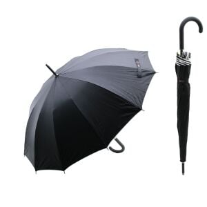 SKYBELT SKY-220 ( FİBER 12 TELLİ ) SİYAH BAY & ERKEK BASTON ŞEMSİYE*60