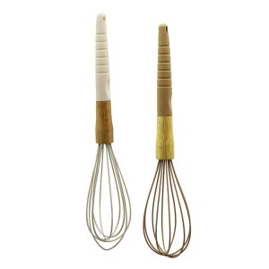 PABLITO HOME PBT-182 ( NO-11'' ) ( SİLİKON ) ÇIRPICI ( AHŞAP BAMBU SAP & SİLİKON KILIFLI )*12X12