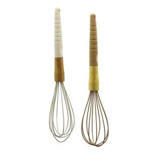 PABLITO HOME PBT-182 ( NO-11'' ) ( SİLİKON ) ÇIRPICI ( AHŞAP BAMBU SAP & SİLİKON KILIFLI )*12X12