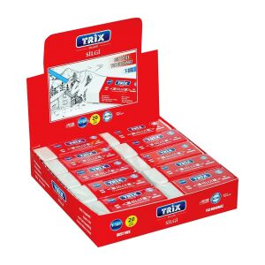 TRİX T-181 ( BÜYÜK ) BEYAZ SİLGİ ( TOZ BIRAKMAZ)*20X50