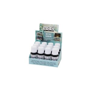 UCC ESANSİYEL KOKU YAĞI ( BEYAZ SABUN ) ( BUHARDANLIK & ÇAMAŞIR MAKİNE & ÜTÜ VB. KULLANIM ) ( 10ML )*12X42