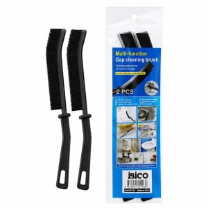 İBİCO İ21-123 ( 2PCS ) ( ÇOK AMAÇLI ) ( SİYAH ) TEMİZLİK FIRÇASI ( METAL KIL TUTACAK ) ( PLASTİK SAPLI )*20X15