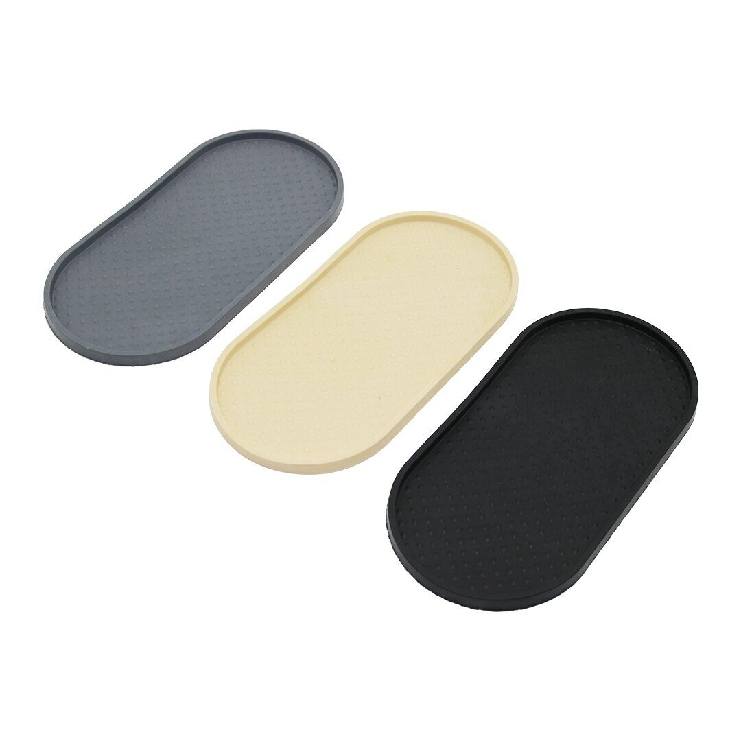 BAYSA ARMONY NO-1668 ( DÜZ ) ( OVAL ) ( RENKLİ SİLİKON ) YAĞDANLIK & SABUNLUK ALTLIK ( 12 X 24.5CM )*240