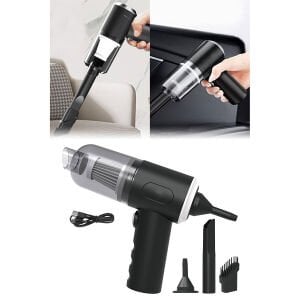 HASUBA HS-22 ( 3İN1 ) ( ÇEKME & ÜFLEME ) ( OTO-ARAÇ & EV ) EL TİPİ SÜPÜRGE ( USB ŞARJLI ) ( MİNİ & TAŞINABİLİR )İ*80