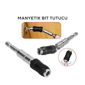 ELTAŞ LRD-181 MAFSALLI MANYETİK BİTS TUTUCU 1/4 ( DÖNER BAŞLIK = 0-20° )*200