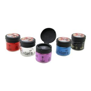 KRT-1092 KARIŞIK DESENLİ CAM GÖVDELİ KAPAKLI KOKUSUZ KÜLLÜK*24=K