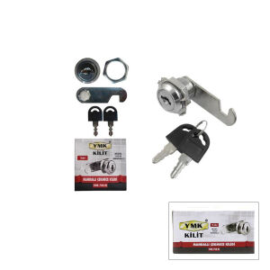 YUMA YMK-708-M ( OVAL & MANDALLI ) ( DOLAP & ÇEKMECE ) KİLİT ( 20MM )*12X20
