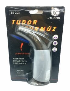 TUDOR BS-203 PÜRMÜZ TORCH NARGİLE ÇAKMAK*100