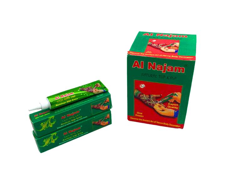 AL NAJAM ( KIRMIZI ) TÜP KINA 30GR*12X24
