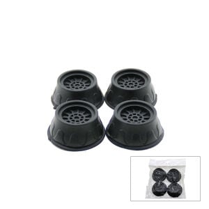 İBİCO ( 4PCS ) ( BÜYÜK ) ( ANTRASİT GRİ ) ÇAMAŞIR MAKİNE TİTREŞİM ÖNLEYİCİ AYAK*24X6