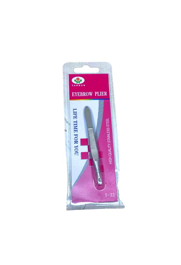 TAKSUN T-33 EYEBROW PLIER CIMBIZ*60X12
