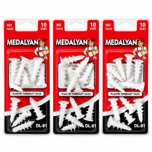 MEDALYAN DL-87 ( 15X33 ) PLASTİK TURBOLET*12X9