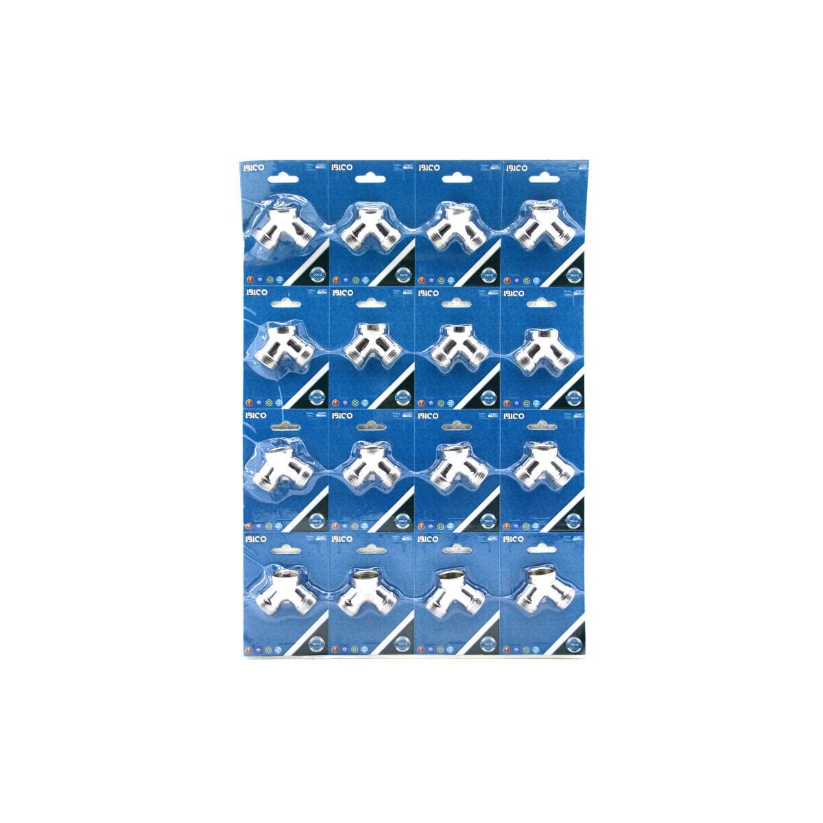 İBİCO K13-085 ÇAMAŞIR MUSLUK ÇATALI ( VAKUMLU AMBALAJ )*16X15