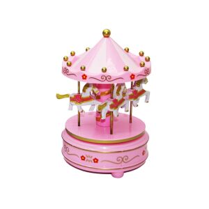 BAROTTİ MUSİE BOX CAROUSEL DMR-8380 ( MÜZİKLİ ) ATLI KARINCA ( ÇEVİRMELİ KURMALI ) ( RENKLİ PLASTİK )*96