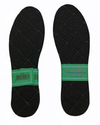KUŞCUOĞLU KÇ-700-27002 ( DİKİŞLİ ) ( SİYAH & ERKEK ) ( YÜN ) AYAKKABI KEÇESİ ( 41-42-- 43-44)*12X72