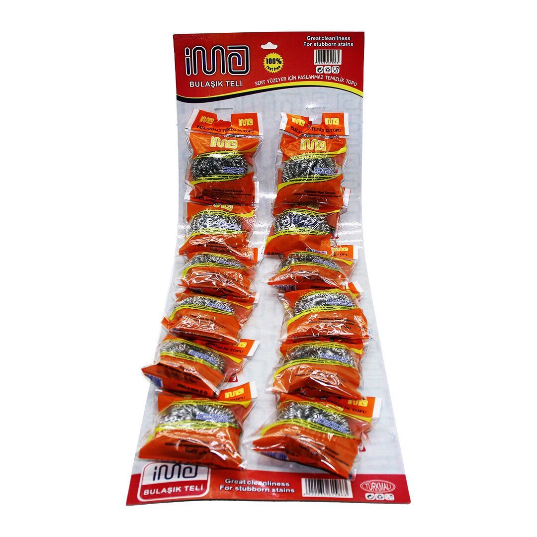 İM@-120 KARTELALI BULAŞIK TOP TELİ*12X60
