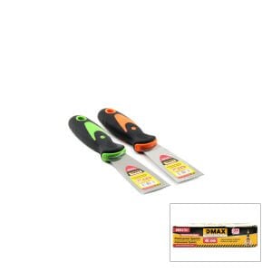 DMAX DMX-4781 ( 40MM ) METAL SPATULA FİBER SAPLI*12X20