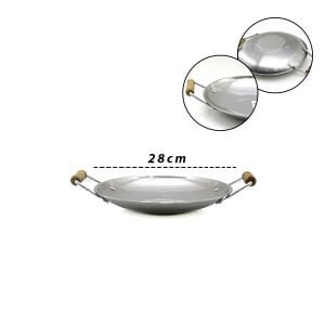 GÜNEŞ NO:1 ÇELİK KULPLU KAVURMA SACI*10X1