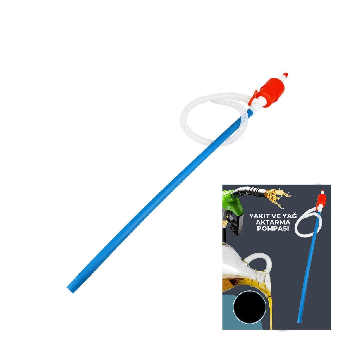 KRT-1129 ( BÜYÜK BOY ) PLASTİK MAZOT POMPASI & SU POMPASI*12=K