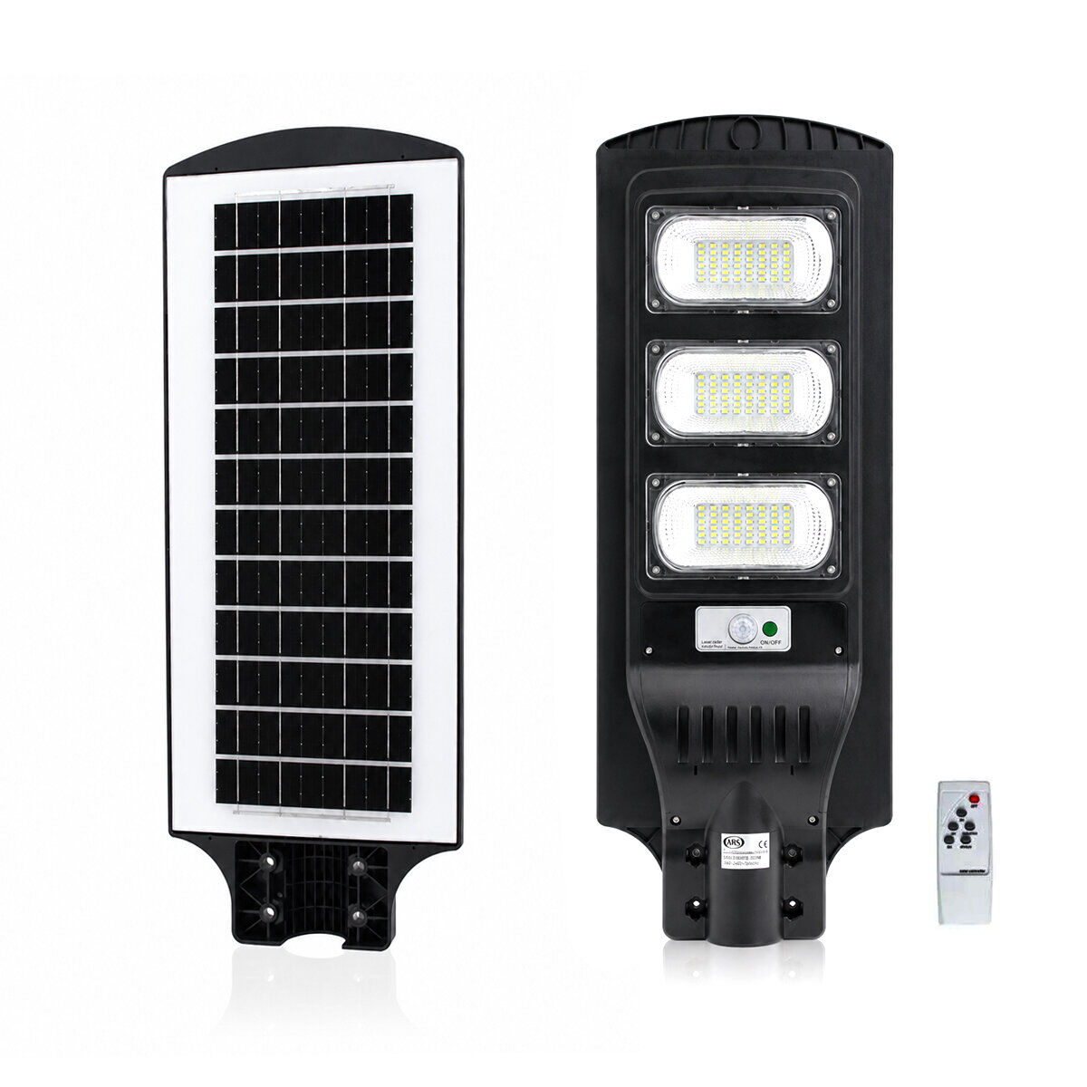 ARS-348966 ( 300W & 6500K ) ( SOLAR & GÜNEŞ ENERJİLİ ) SOKAK LAMBASI & ARMATÜR ( SENSÖRLÜ & KUMANDALI ) ( BAHÇE-BALKON-SOKAK )*5