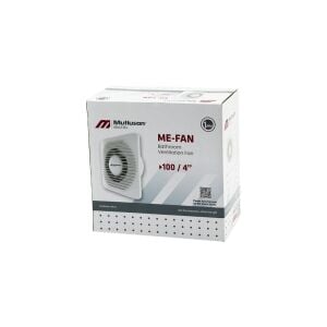 MUTLUSAN-001 211 000 100 00 00 ME-FAN (100) (4'') BANYO TUVALET HAVALANDIRMA ASPİRATÖRÜ (12W) (2450RPM) (100M3/H)*20