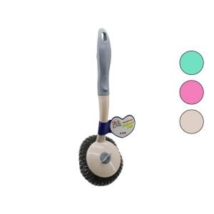 BELLA HOUSE K-7330 BULAŞIK TELİ UZUN SAPLI LÜKS*12X24